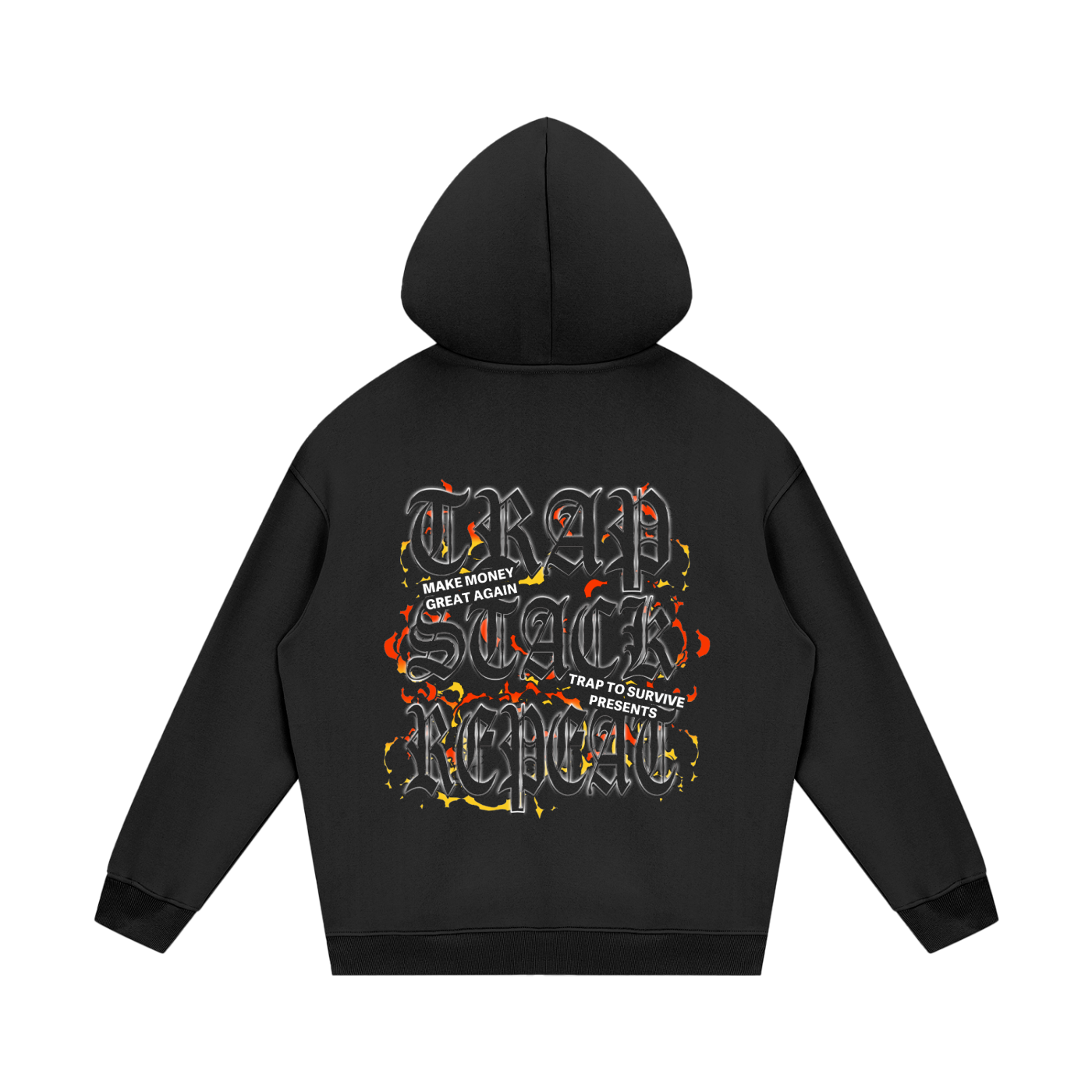 Streetwear Unisex Fleece Hoodie ODMPOD
