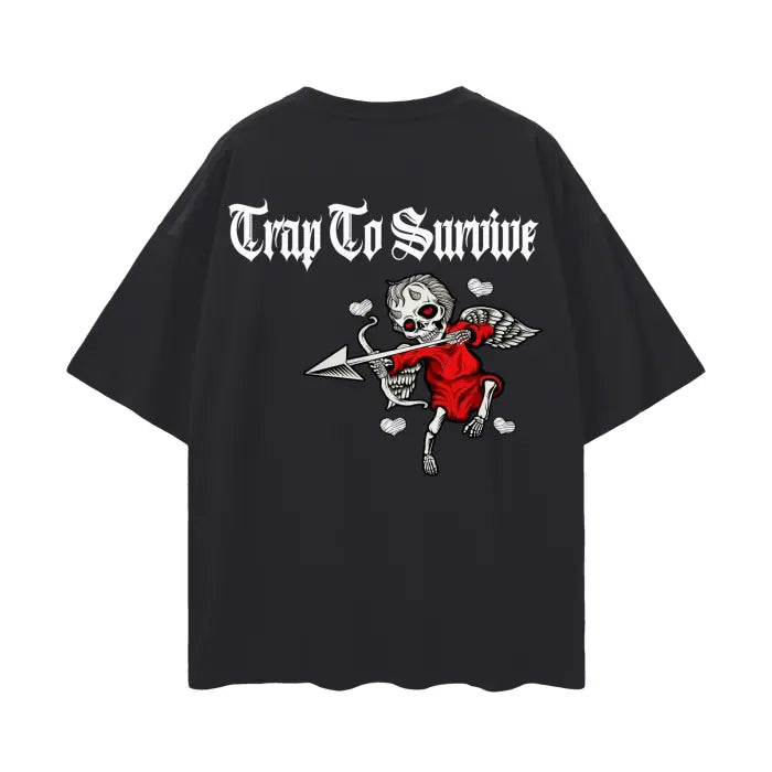 Skull Cupid Shoulder Tee - 190 GSM ODMPOD
