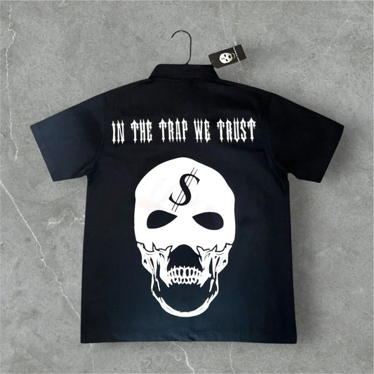 TTS Zip-Up Shirt Trap To Survive Apparel