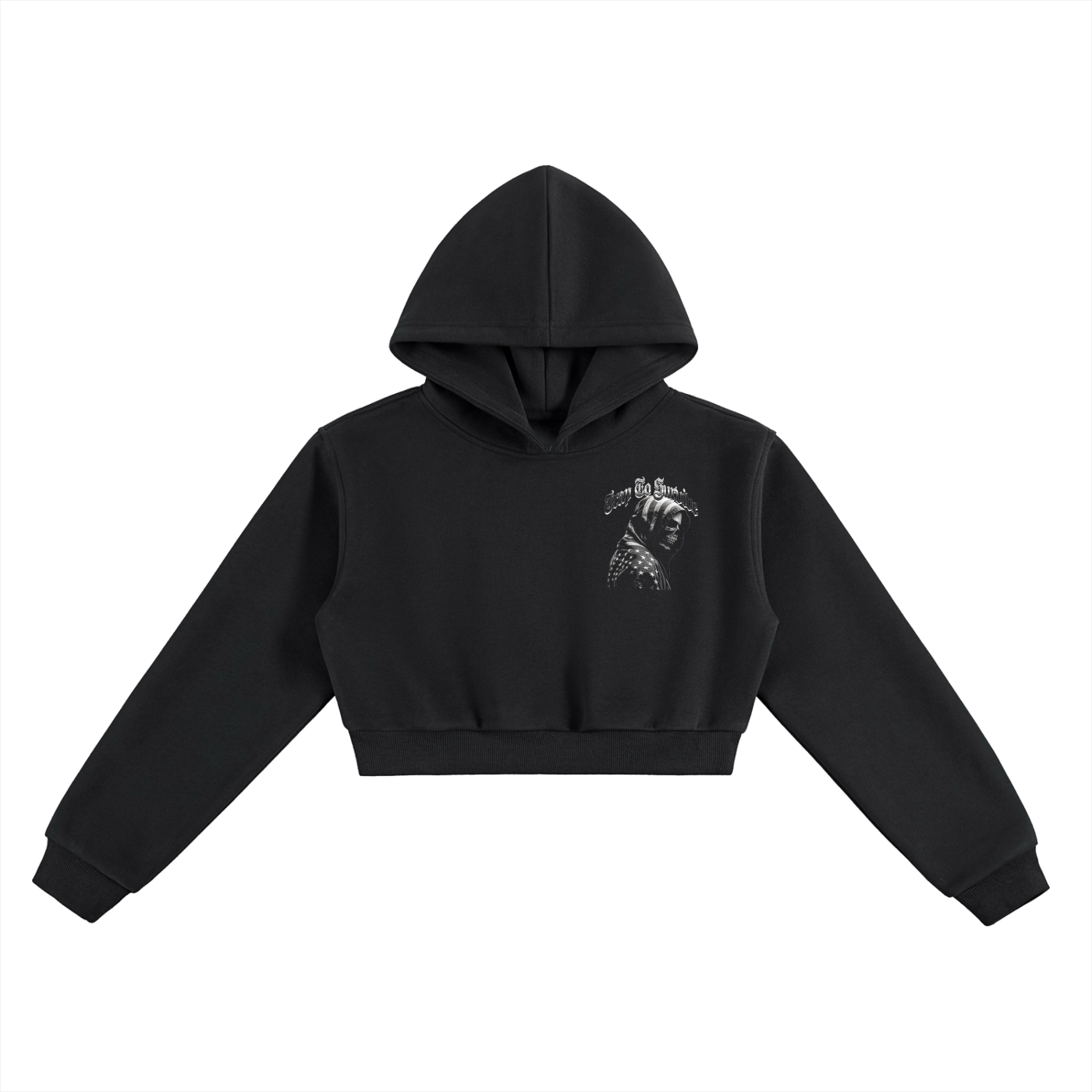 Essential Cropped Hoodie ODMPOD