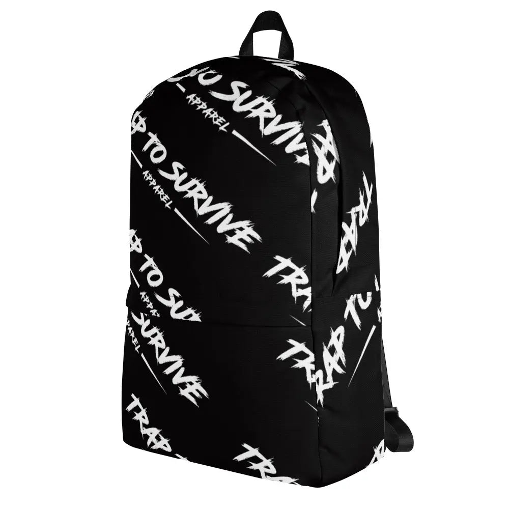 Logo Backpack Trap To Survive Apparel