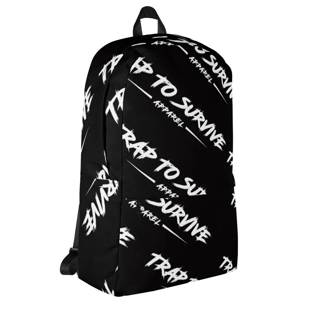 Logo Backpack Trap To Survive Apparel