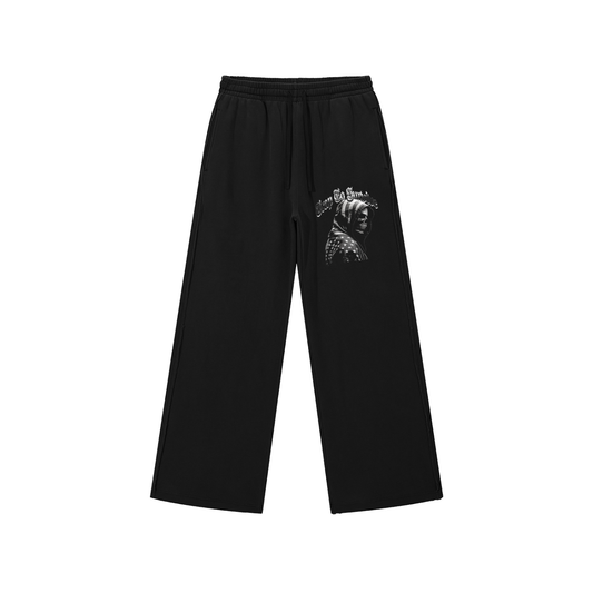Snow Washed Raw Edge Sweatpants ODMPOD