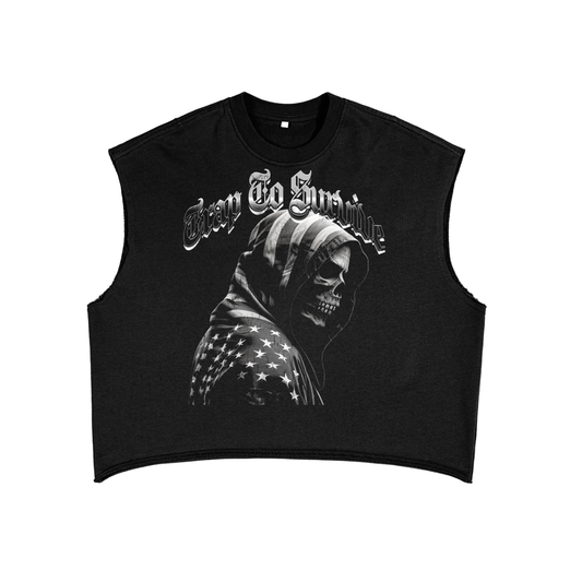 French Terry Boxy Tank Top ODMPOD