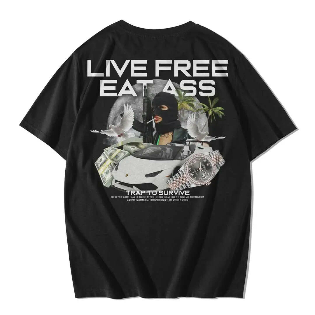 Live Free, Eat A** Tee.