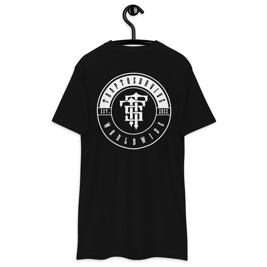 New Age Monogram Tee Trap To Survive Apparel