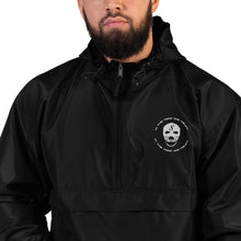 Load image into Gallery viewer, &quot;In The Trap We Trust&quot; Embroidered Champion Packable Jacket
