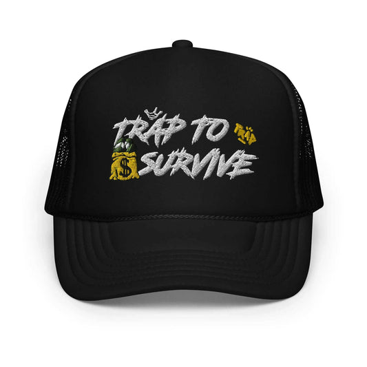 Logo trucker hat.