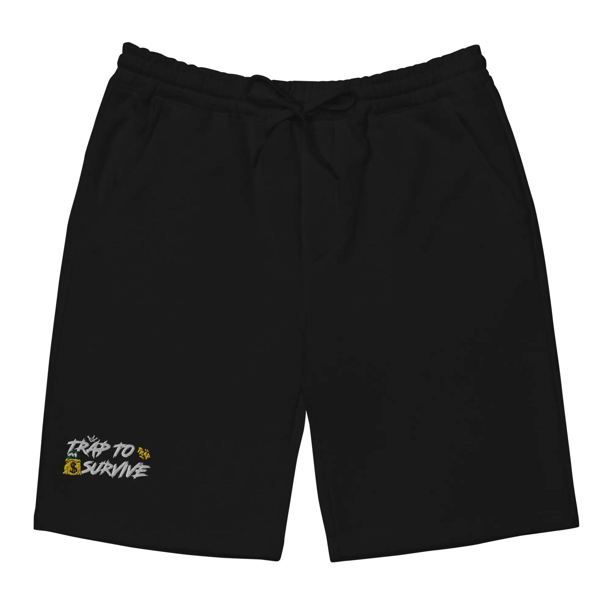 Men's Embroidered Shorts Trap To Survive Apparel