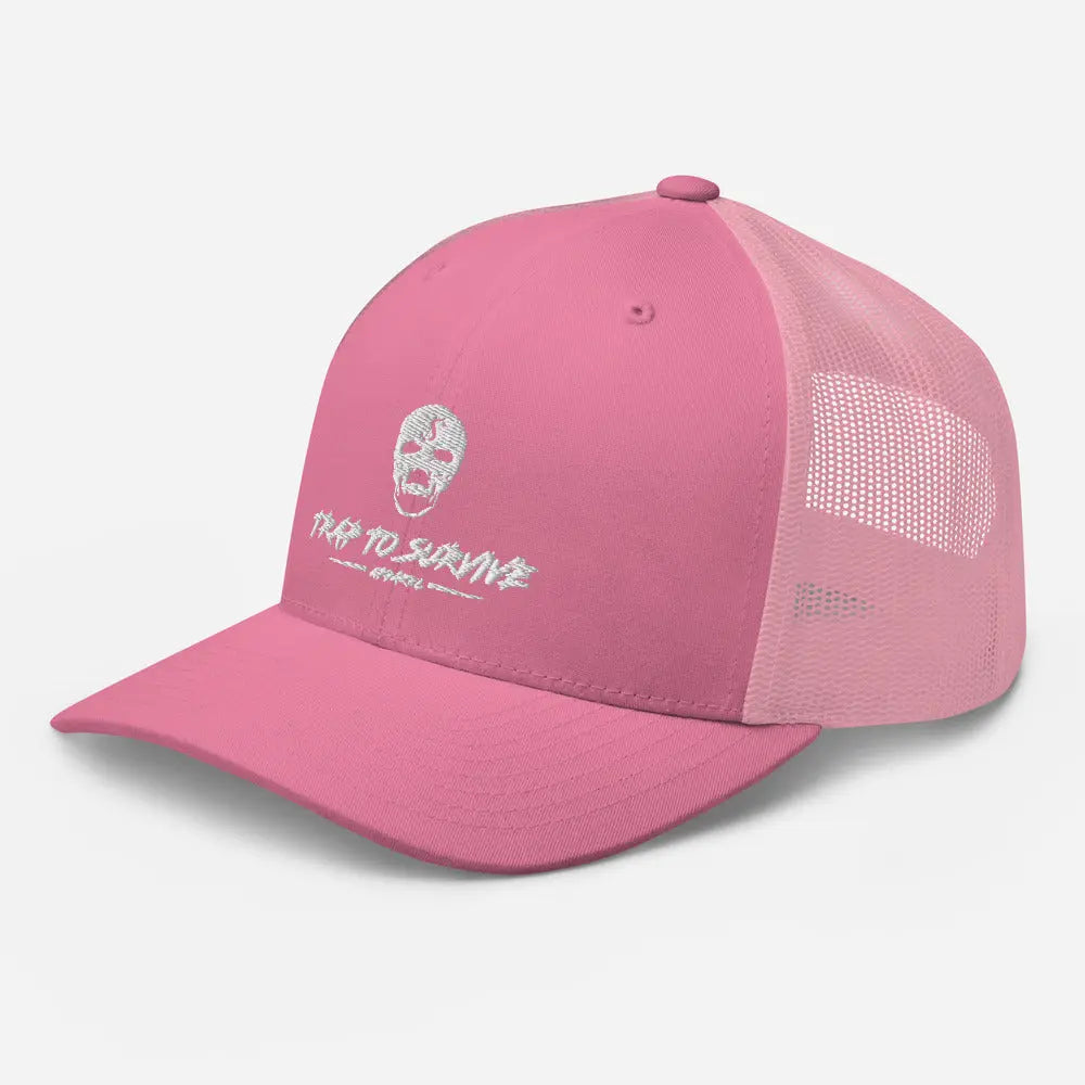 Logo Trucker Cap Trap To Survive Apparel