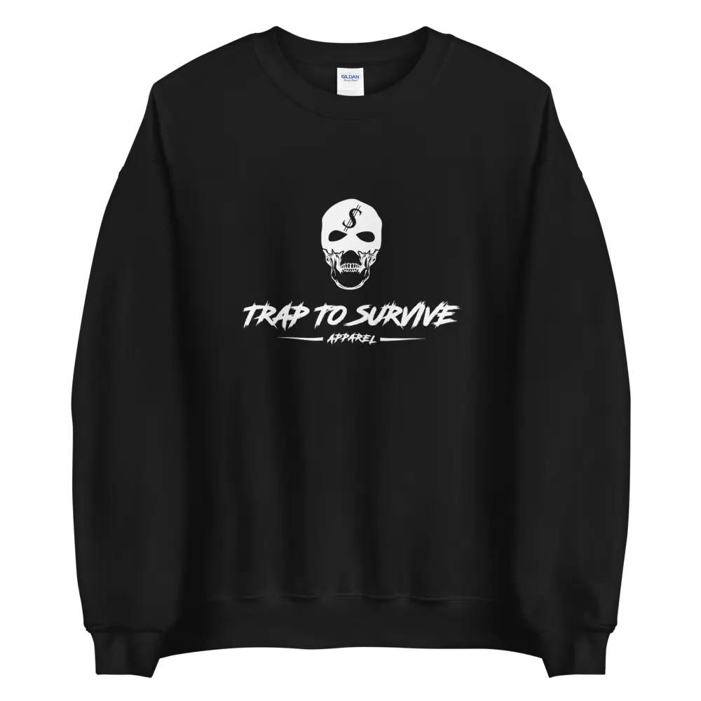 Logo Sweatshirt Trap To Survive Apparel