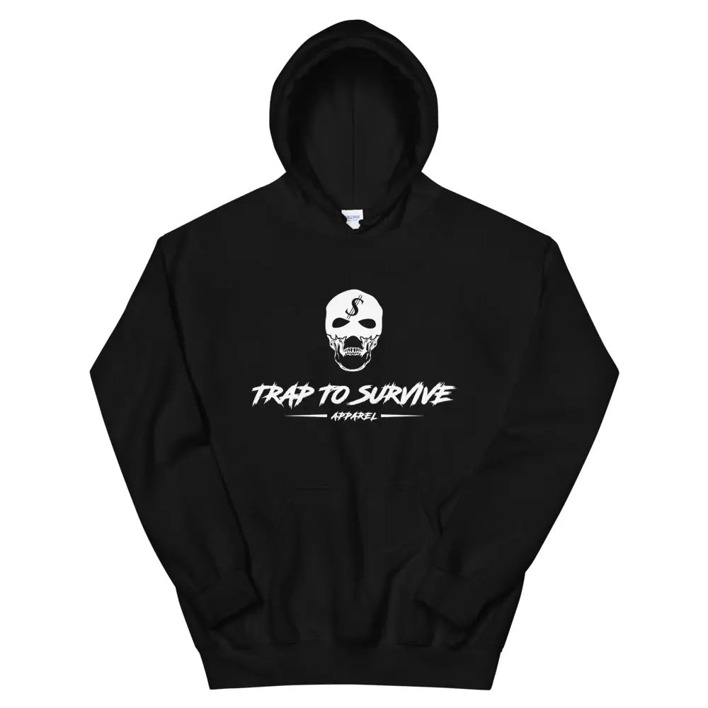 Logo Unisex Hoodie Trap To Survive Apparel