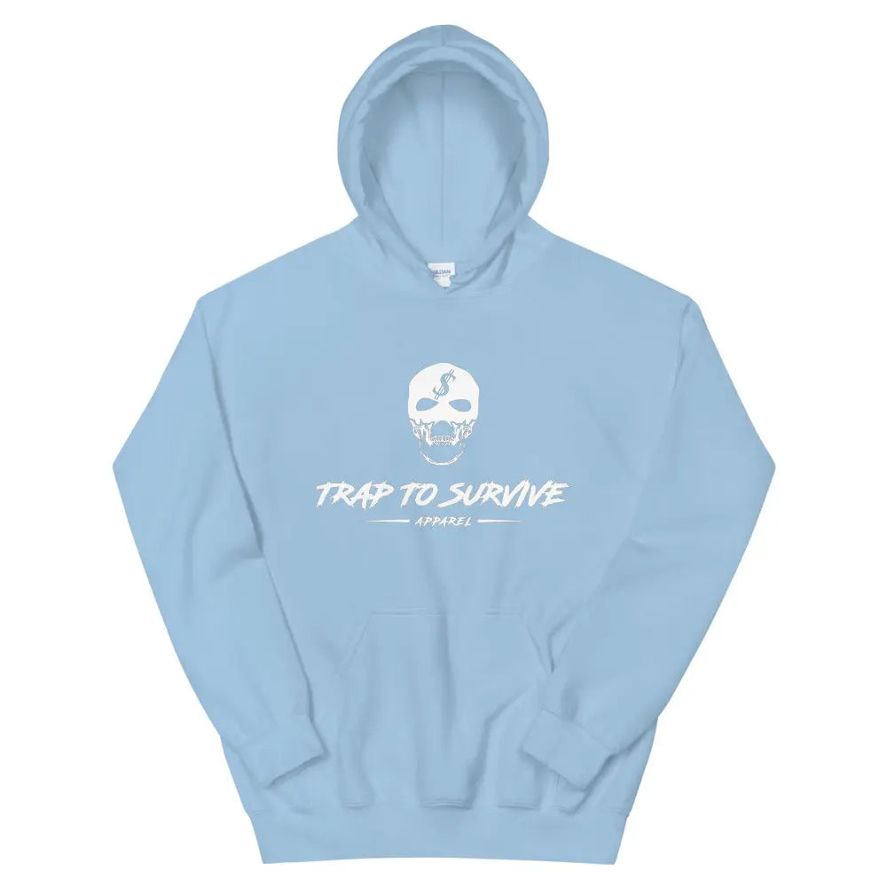 Logo Unisex Hoodie Trap To Survive Apparel